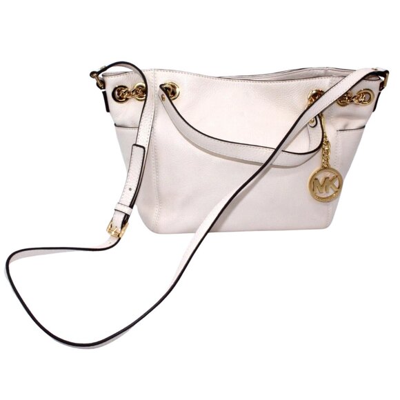Michael Kors Jet Set Chain Medium Shoulder Tote Bag Purse Convertible Backpack - Picture 1 of 14